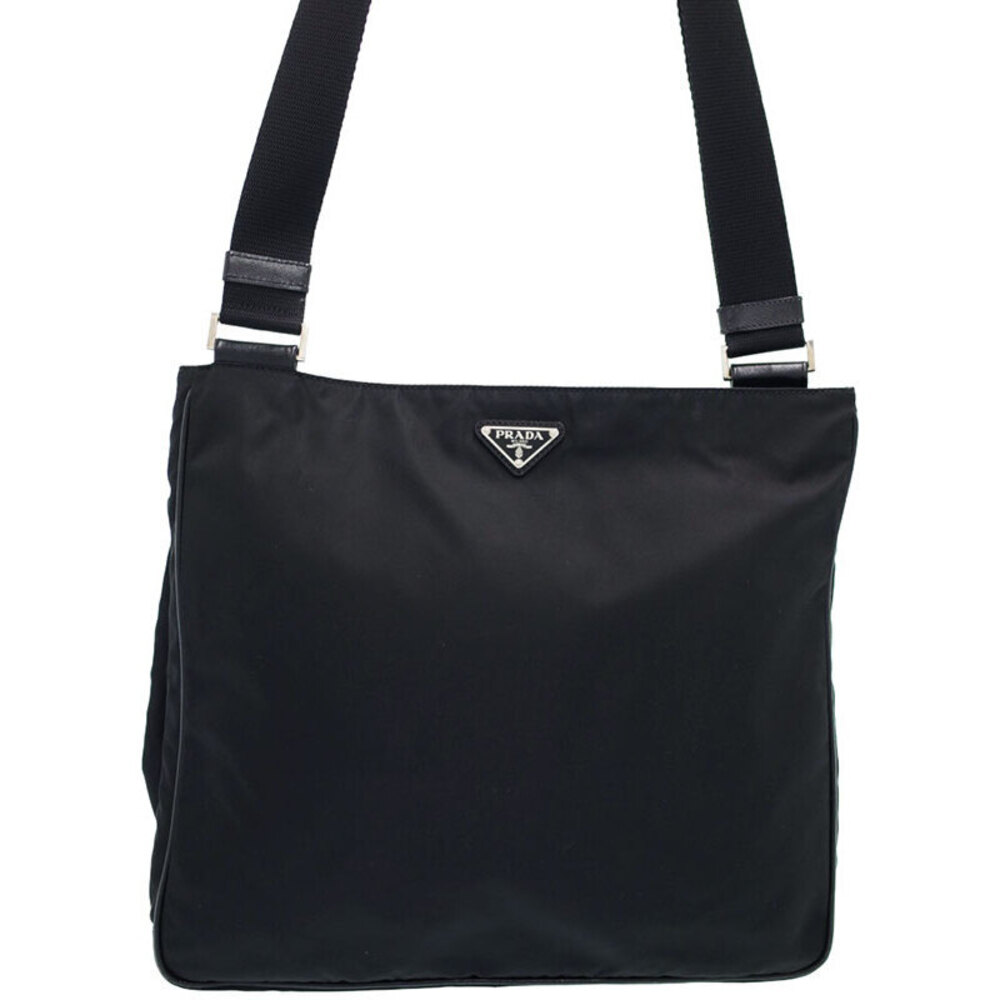 Prada Tessuto shoulder Crossbody bag black